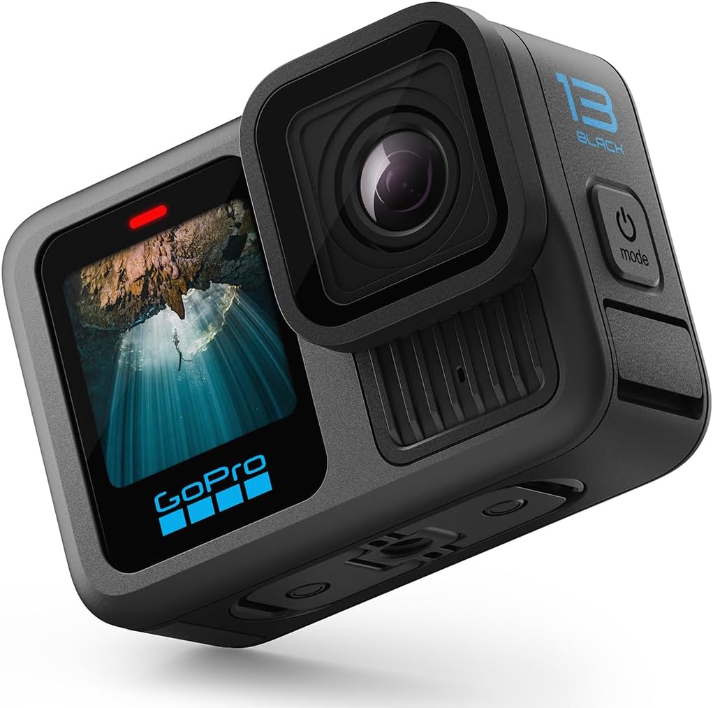 GoPro HERO13 Black - Waterproof Action Camera with 5.3K60 Video, 27MP Photo + HB Series…